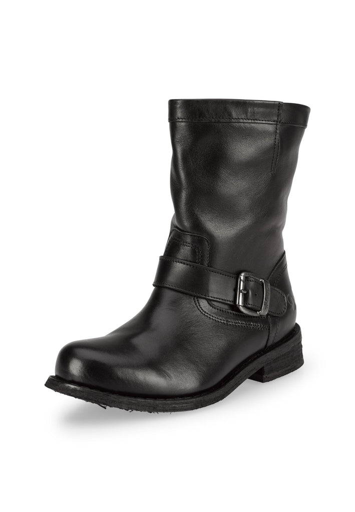 FELMINI WIDE FIT Stiefelette Leder Black
