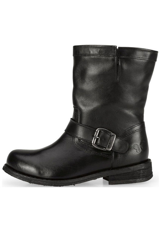 FELMINI WIDE FIT Stiefelette Leder Black