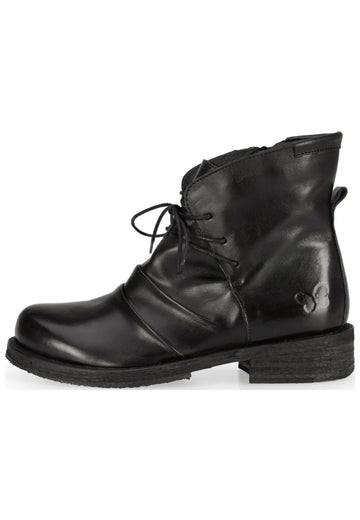FELMINI WIDE FIT Stiefelette Leder Black