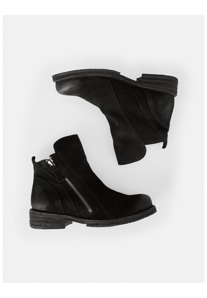 FELMINI WIDE FIT Stiefelette Leder Black