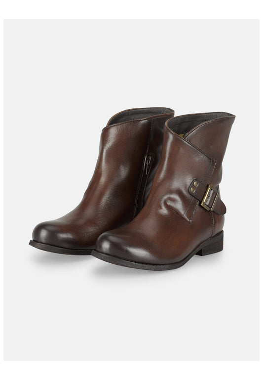 FELMINI WIDE FIT Stiefelette Leder Braun