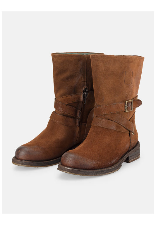 FELMINI WIDE FIT Stiefelette Leder Braun
