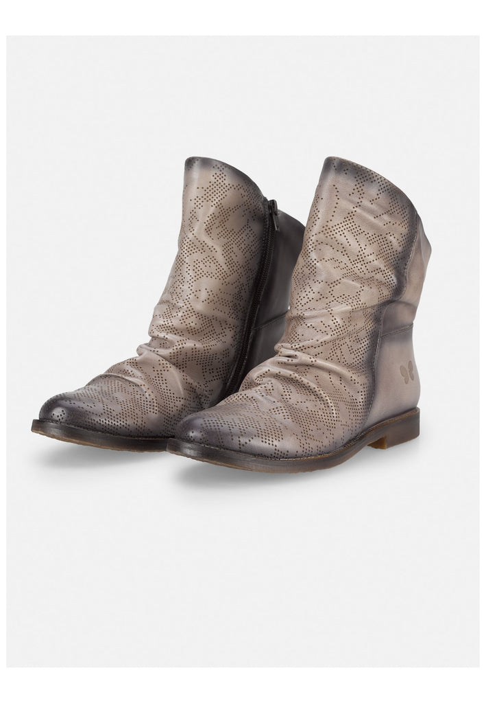 FELMINI WIDE FIT Stiefelette Leder Braun/Grau