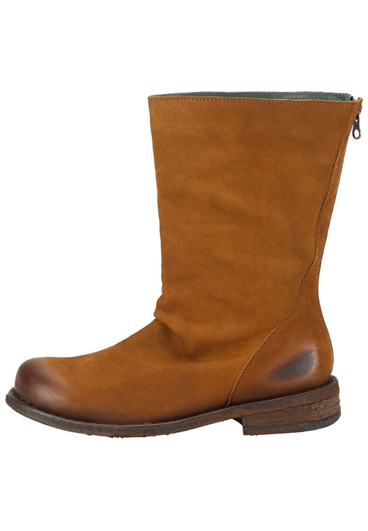 FELMINI WIDE FIT Stiefelette Leder Cognac