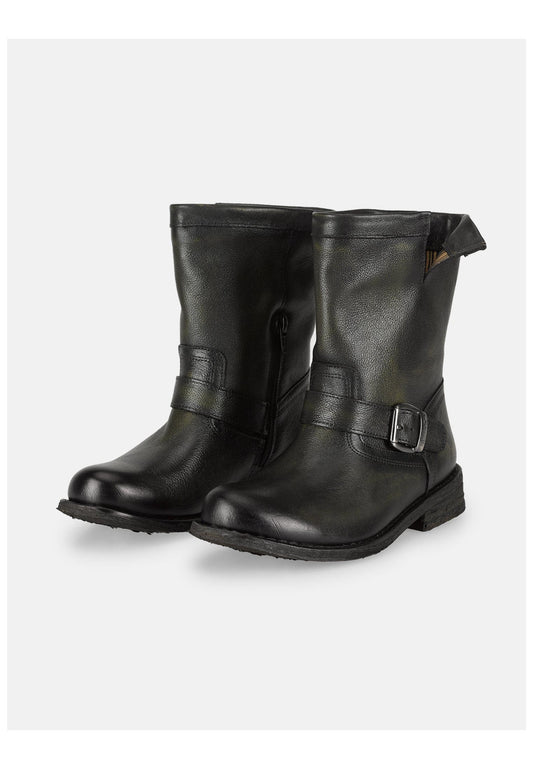 FELMINI WIDE FIT Stiefelette Leder Dunkelbrau