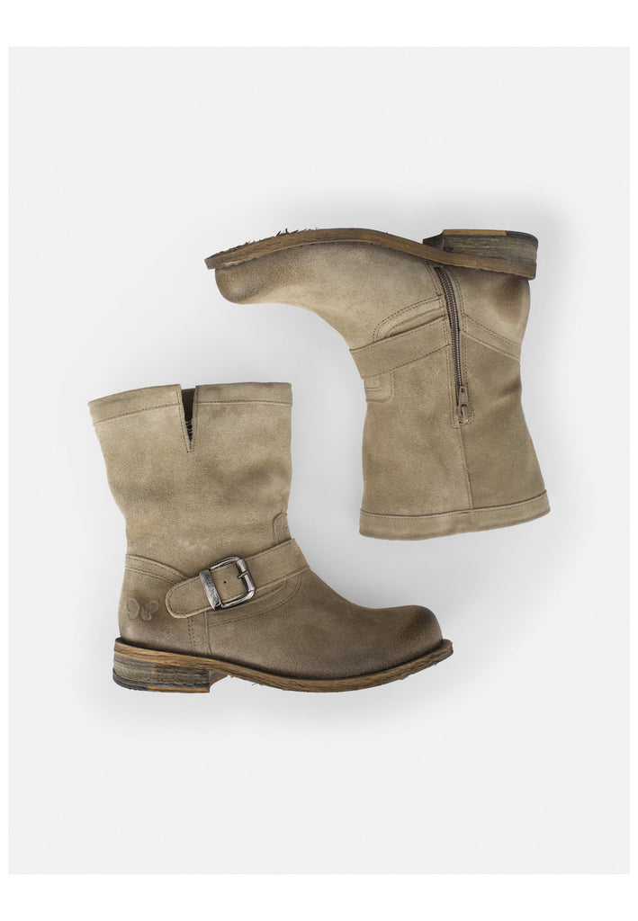 FELMINI WIDE FIT Stiefelette Leder Grau