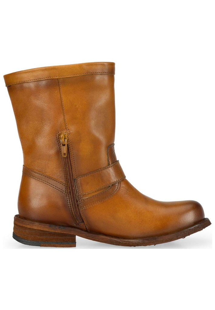 FELMINI WIDE FIT Stiefelette Leder Mittelbraun