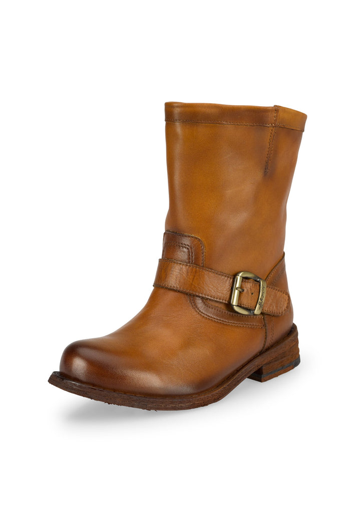 FELMINI WIDE FIT Stiefelette Leder Mittelbraun