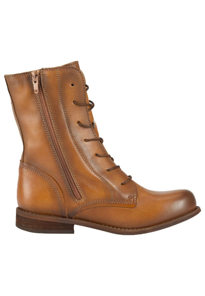 FELMINI WIDE FIT Stiefelette Leder Mittelbraun