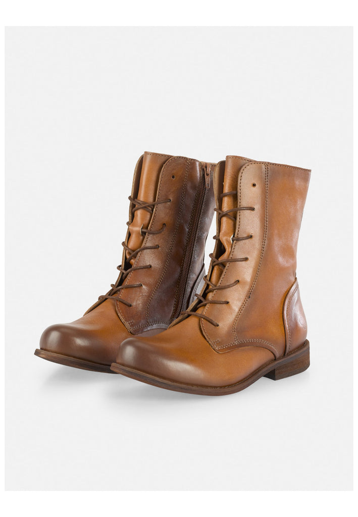 FELMINI WIDE FIT Stiefelette Leder Mittelbraun