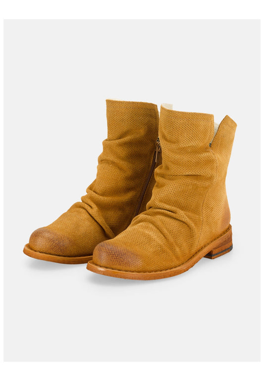 FELMINI WIDE FIT Stiefelette Leder Sand