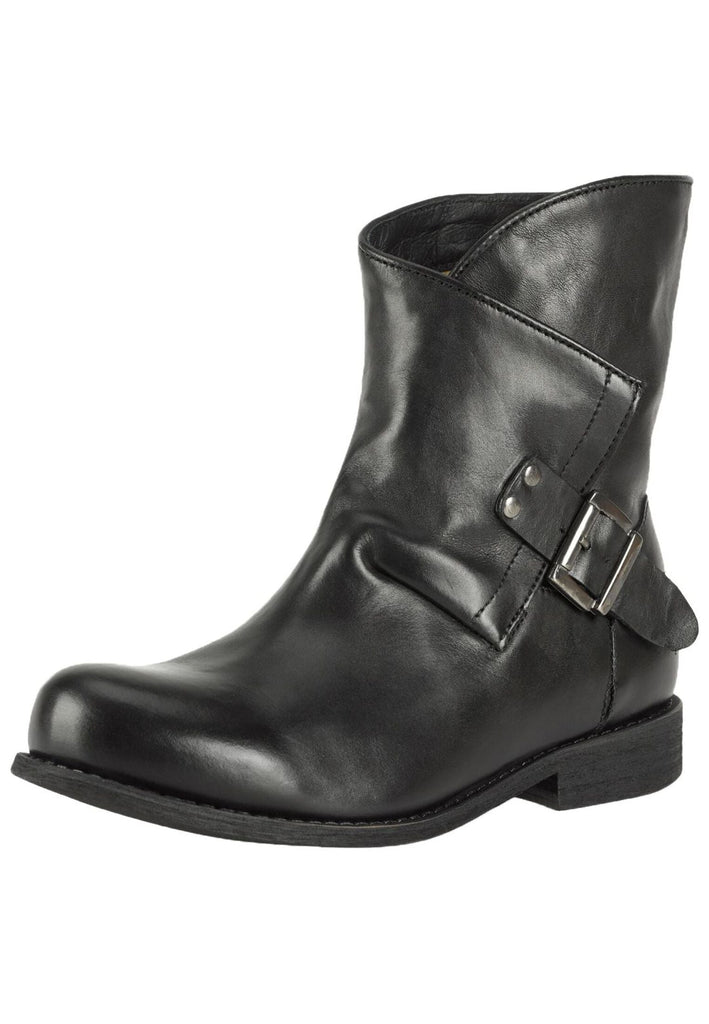FELMINI WIDE FIT Stiefelette Leder Schwarz