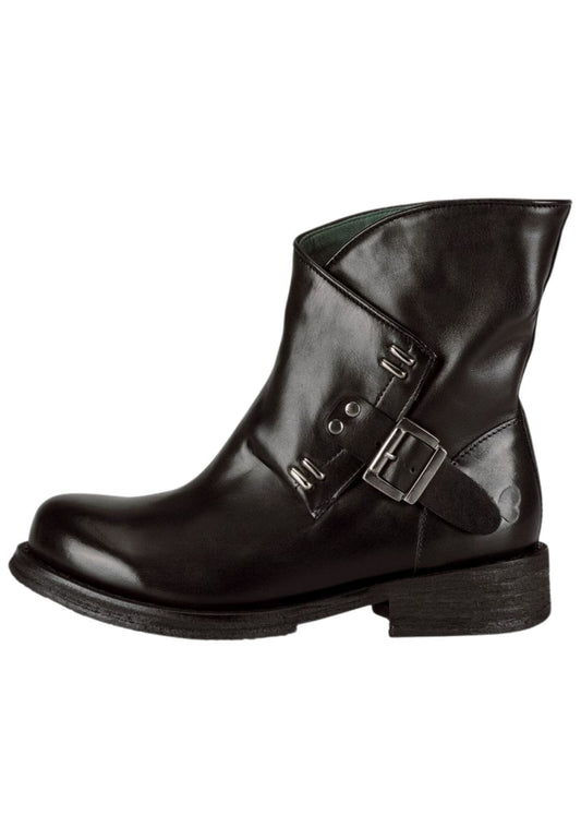 FELMINI WIDE FIT Stiefelette Leder Schwarz