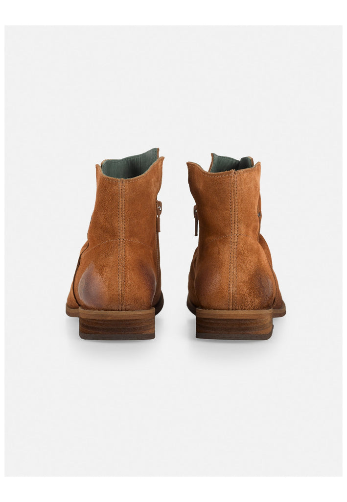 FELMINI WIDE FIT Stiefelette Veloursleder Braun