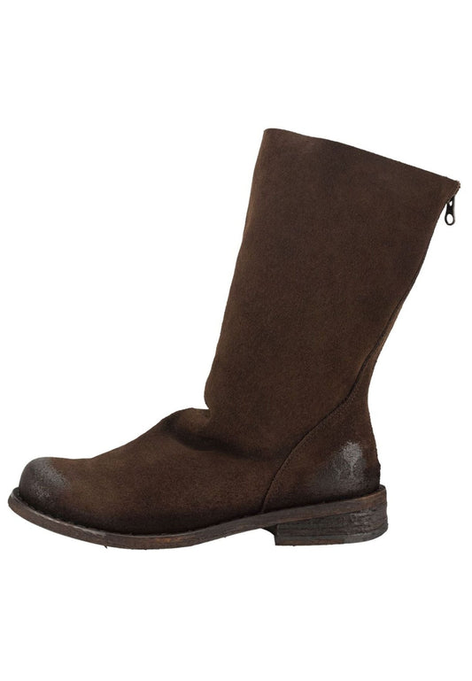 FELMINI WIDE FIT Stiefelette Veloursleder Espresso
