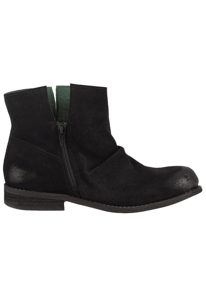 FELMINI WIDE FIT Stiefelette Veloursleder Schwarz