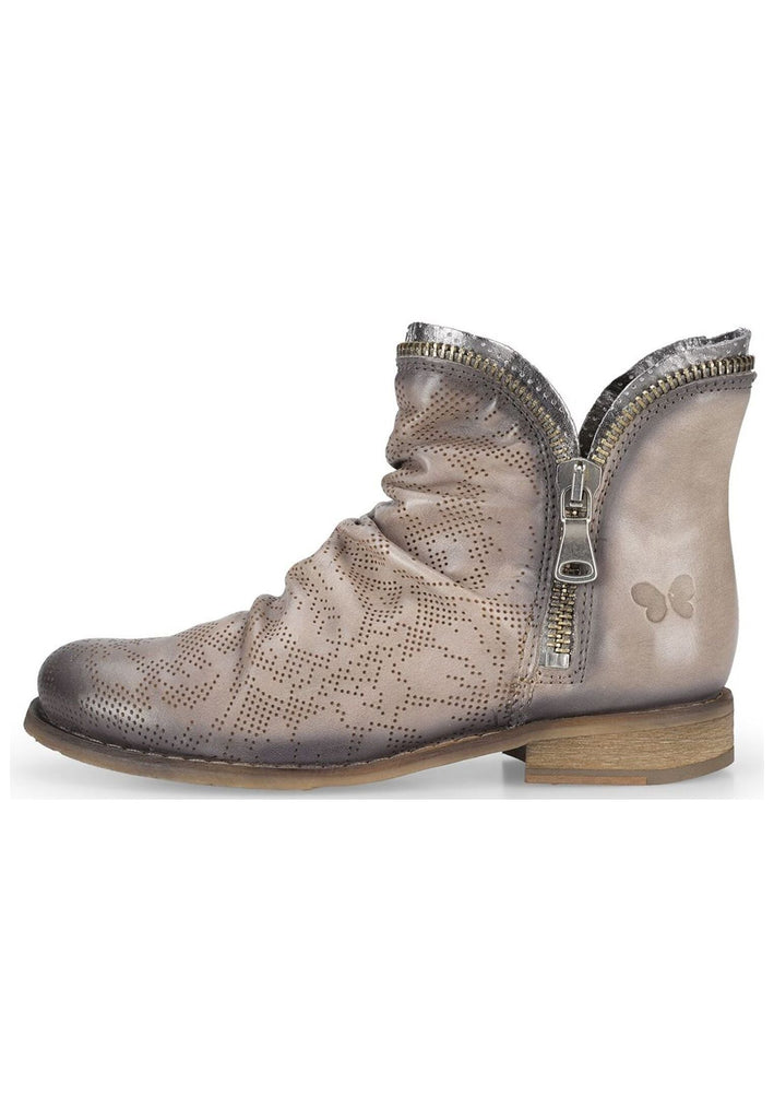 Stiefeletten FELMINI WIDE FIT Stiefelette Leder Braun/Grau