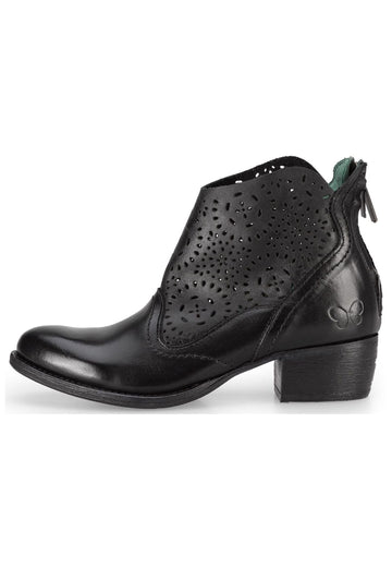 Stiefeletten FELMINI WIDE FIT Stiefelette Leder Schwarz