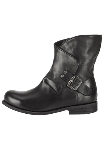 Stiefeletten FELMINI WIDE FIT Stiefelette Leder Schwarz