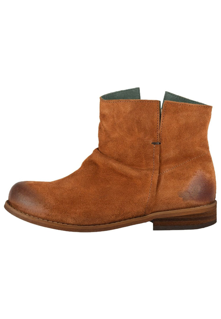 Stiefeletten FELMINI WIDE FIT Stiefelette Veloursleder Braun