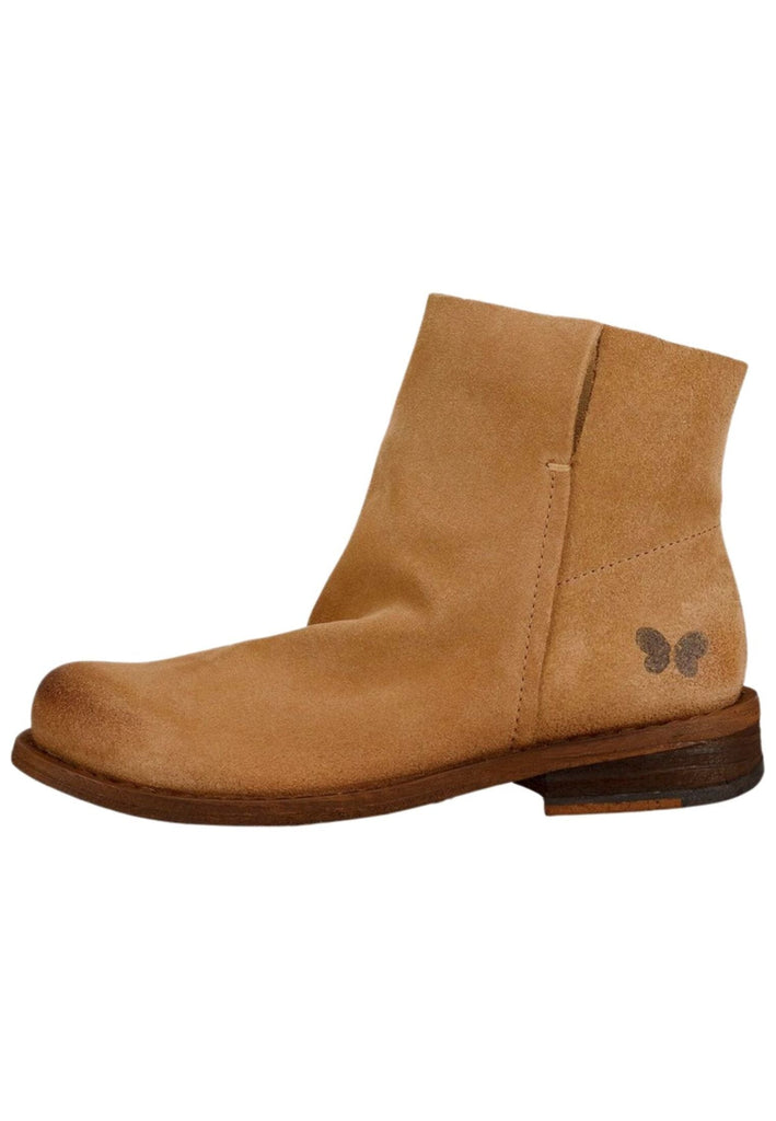 Stiefeletten FELMINI WIDE FIT Stiefelette Veloursleder Dunkelbeige