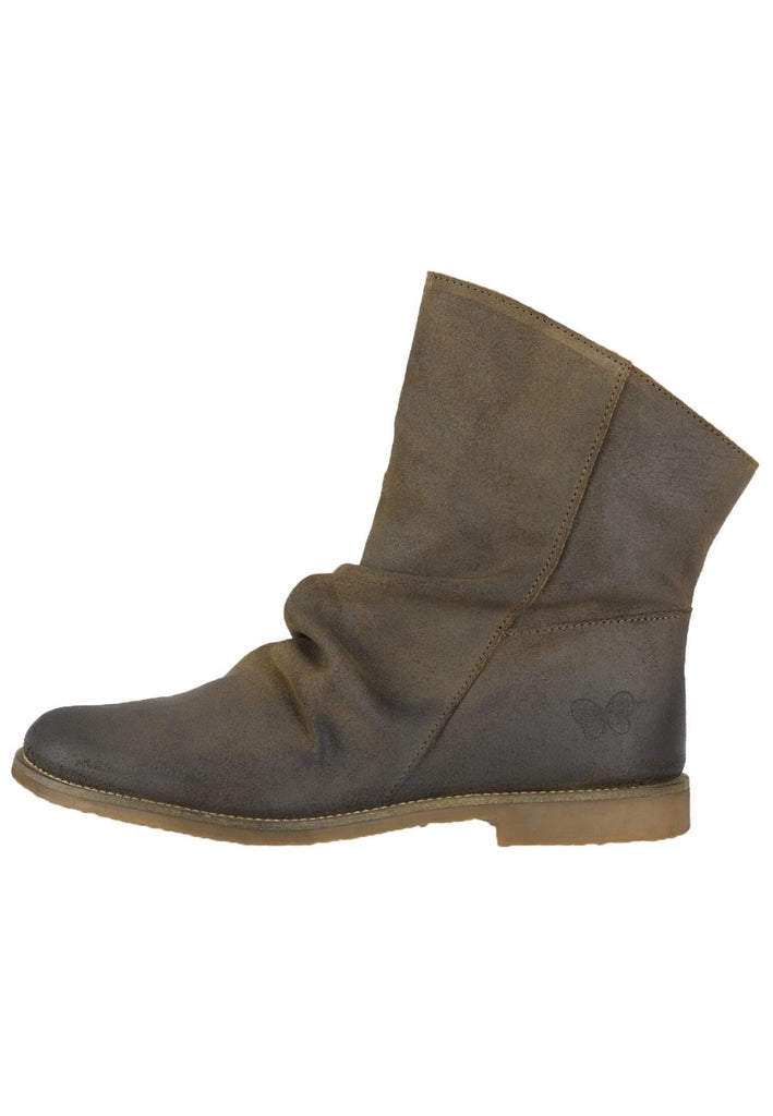Stiefeletten FELMINI WIDE FIT Stiefelette Veloursleder Grün