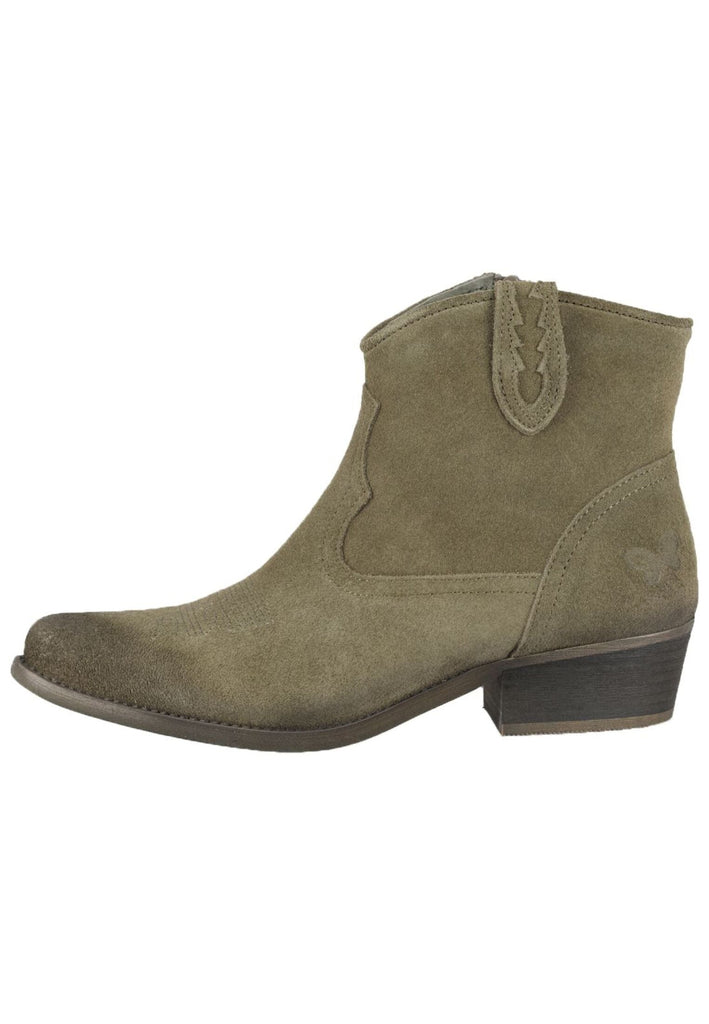 Stiefeletten FELMINI WIDE FIT Stiefelette Veloursleder Grün