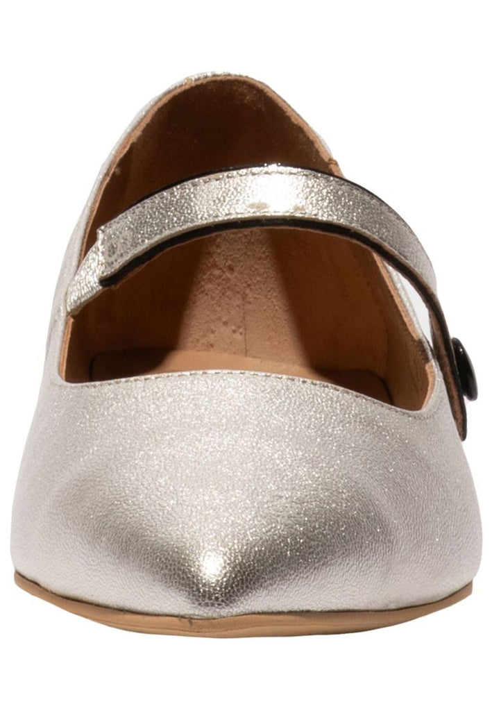 FLY London Ballerinas Leder Silber