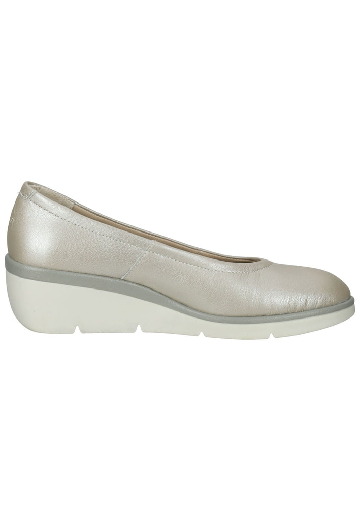 FLY London Ballerinas Leder Silber
