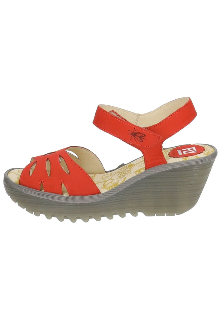 Sandalen FLY London Sandalen Leder Rot