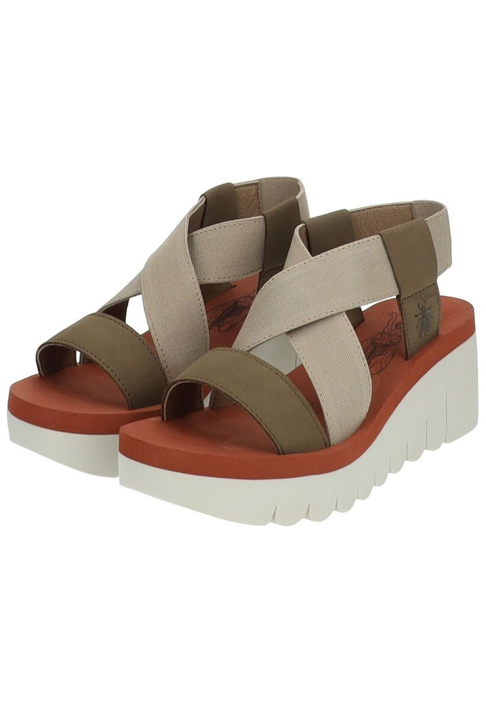 FLY London Sandalen Leder Mehrfarbig