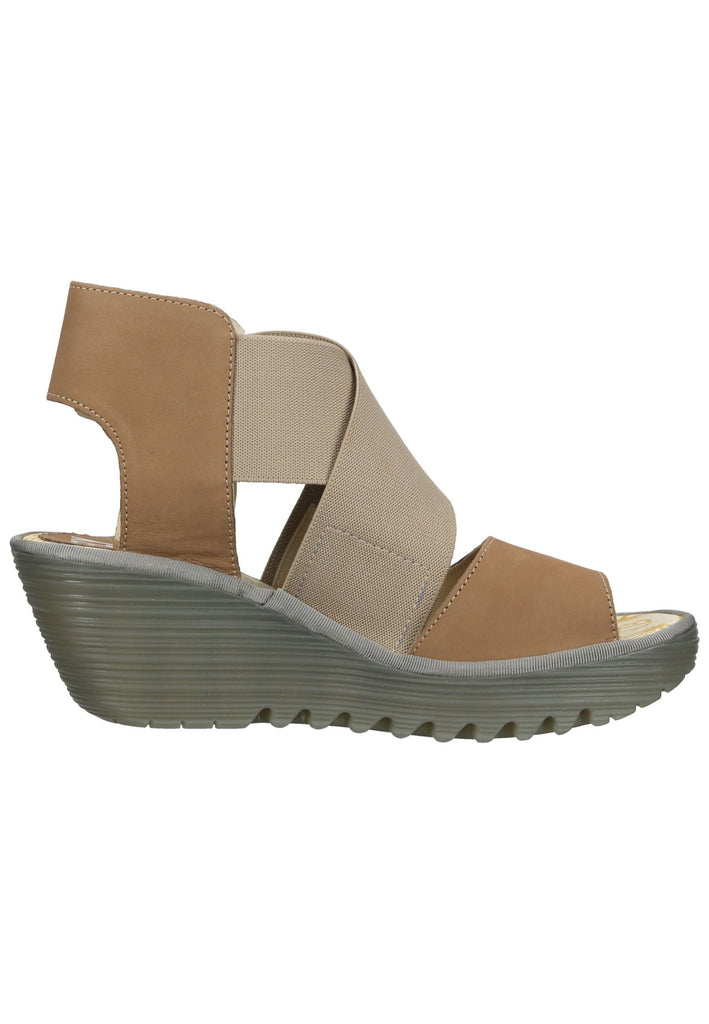 FLY London Sandalen Leder Sand