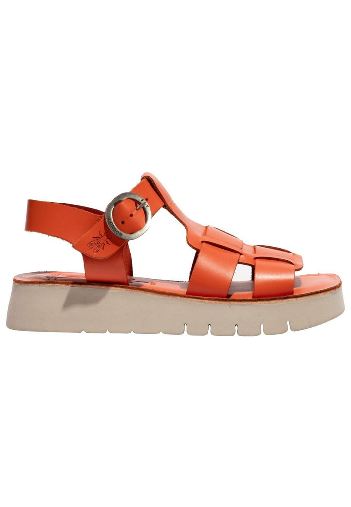 FLY London Sandalen Leder Scarlet