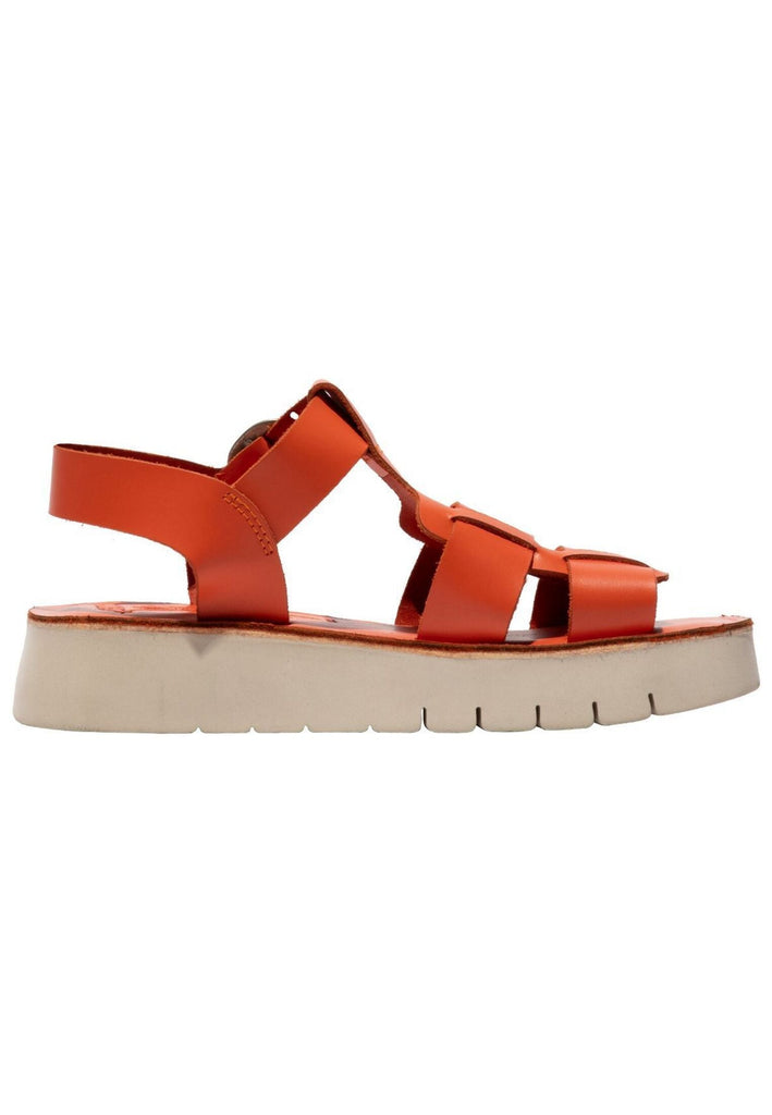 FLY London Sandalen Leder Scarlet