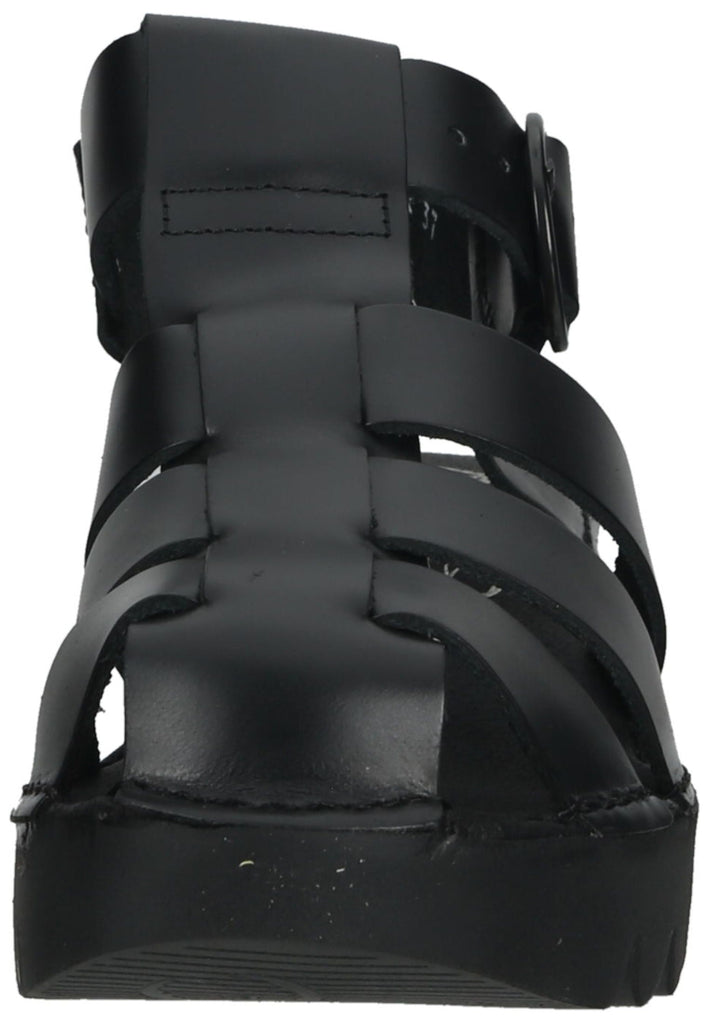 FLY London Sandalen Leder Schwarz