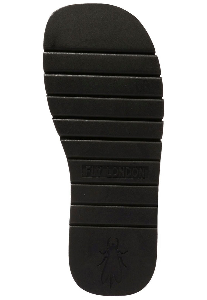 FLY London Sandalen Leder Schwarz