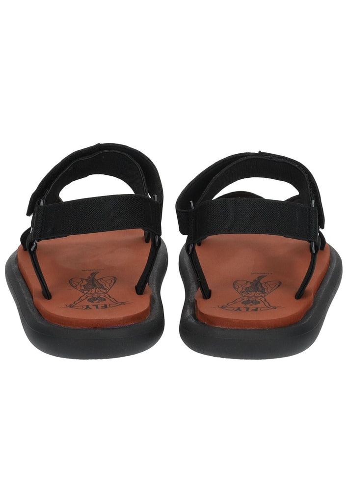 FLY London Sandalen Leder Schwarz
