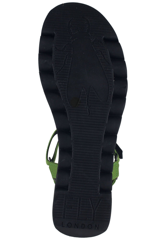 FLY London Sandalen Leder Schwarz