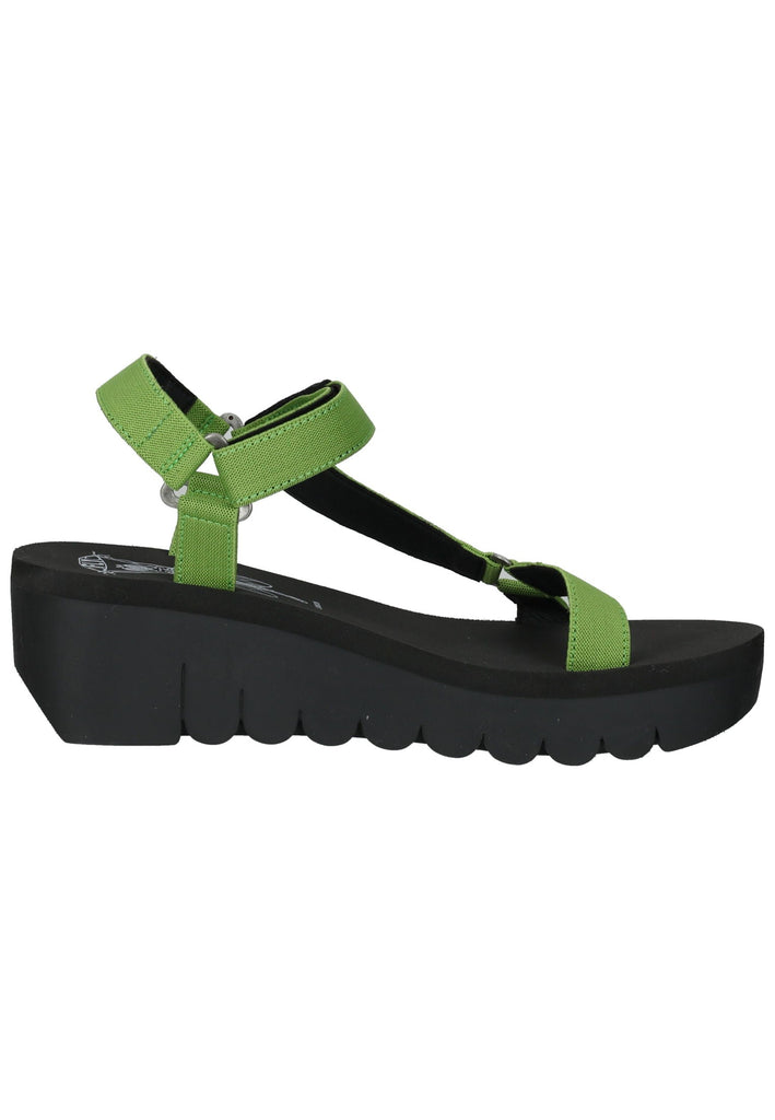 FLY London Sandalen Leder Schwarz