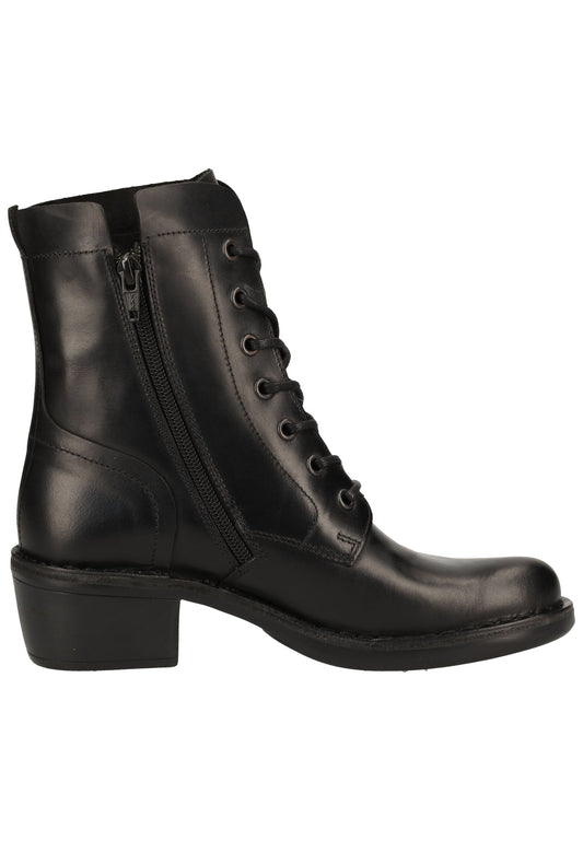FLY London Stiefelette Leder Black