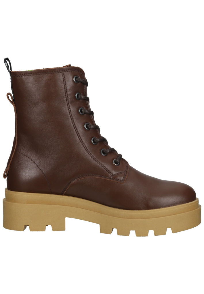 FLY London Stiefelette Leder Chocolate
