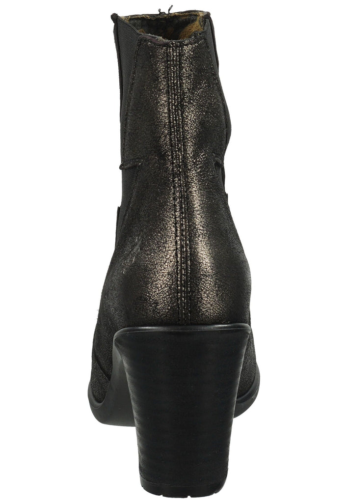 FLY London Stiefelette Leder Graphite