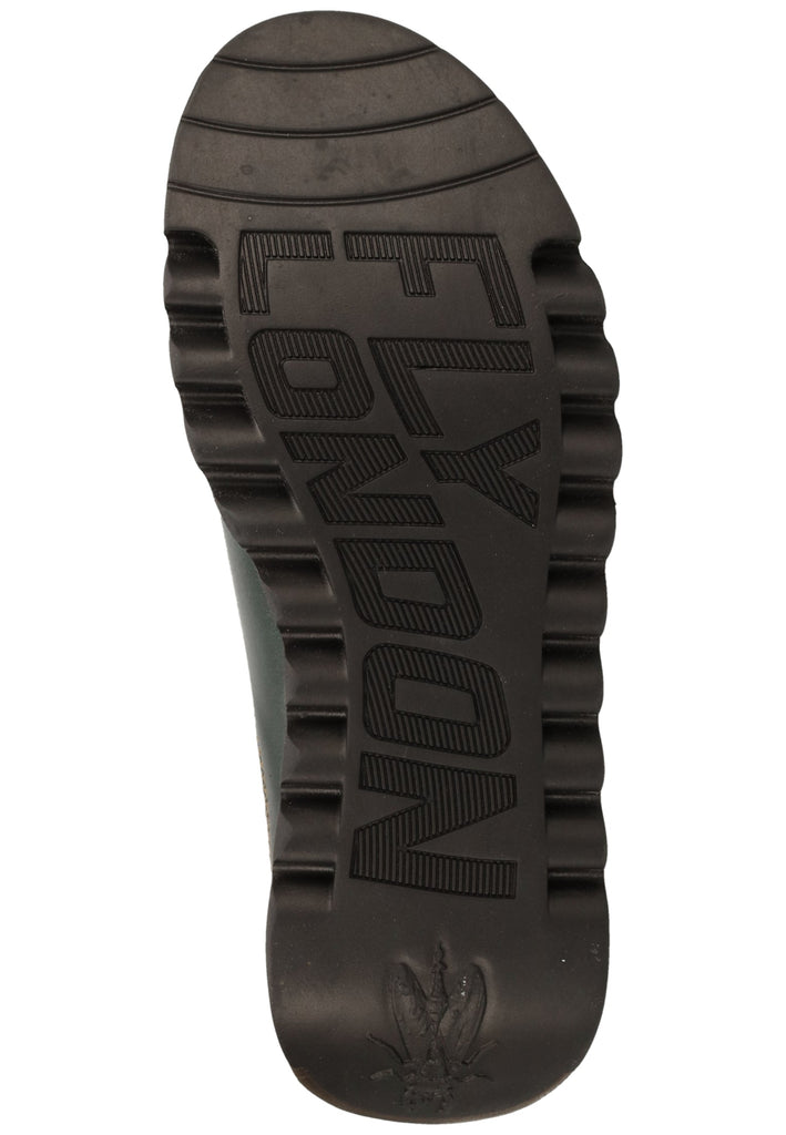 FLY London Stiefelette Leder Petrol