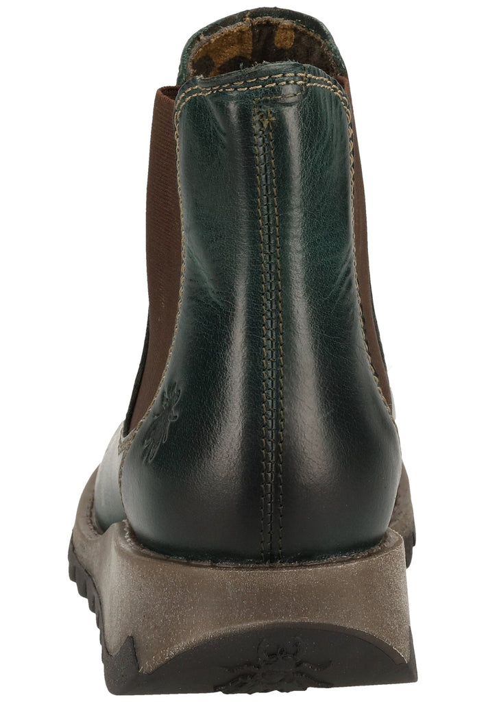 FLY London Stiefelette Leder Petrol