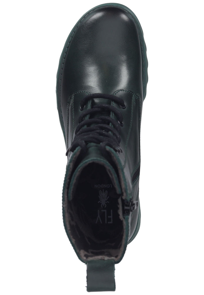 FLY London Stiefelette Leder Petrol
