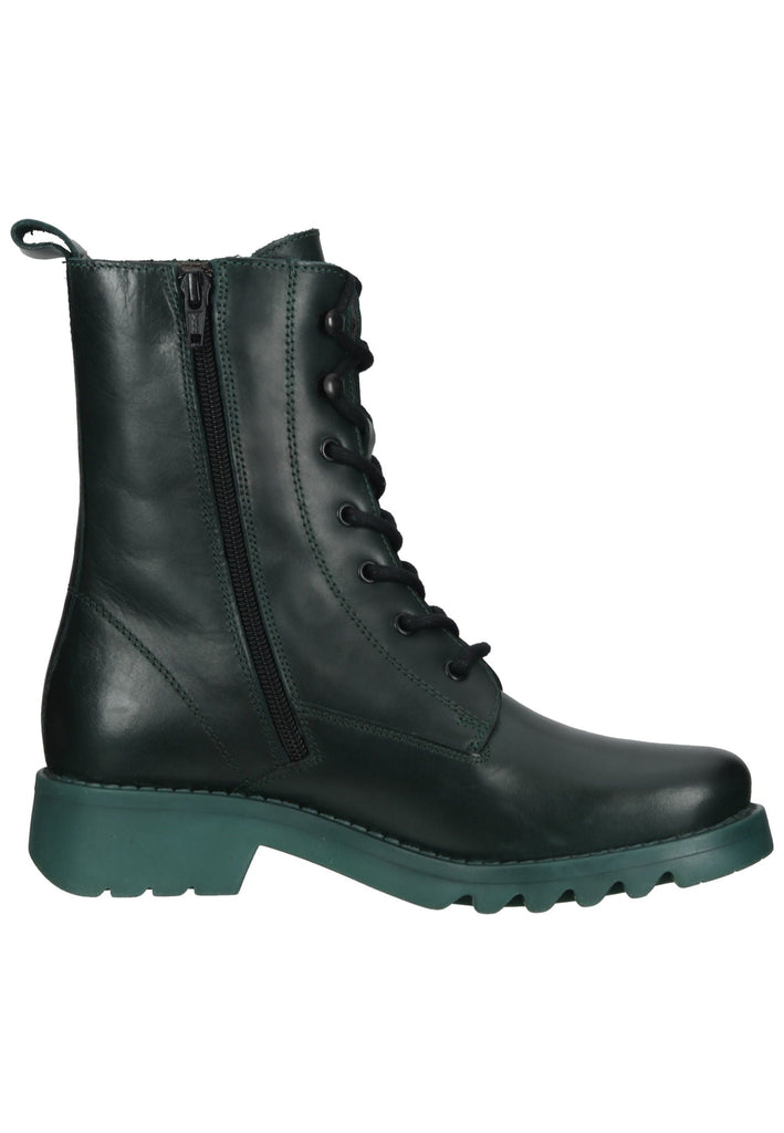 FLY London Stiefelette Leder Petrol