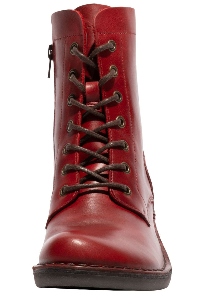FLY London Stiefelette Leder Rot