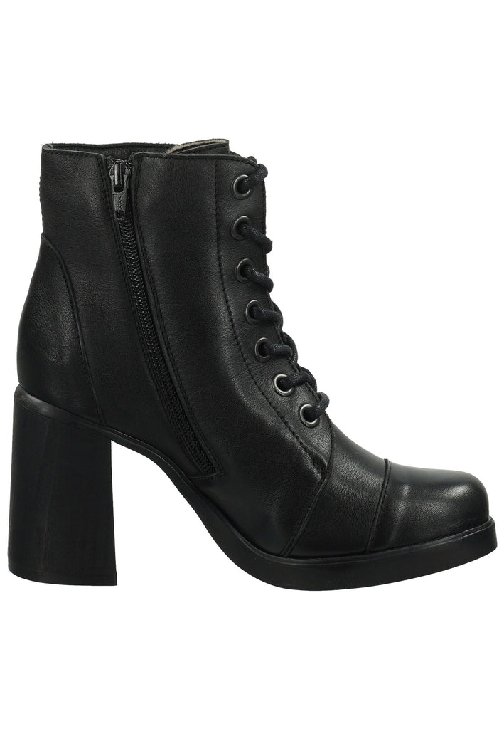 FLY London Stiefelette Leder Schwarz