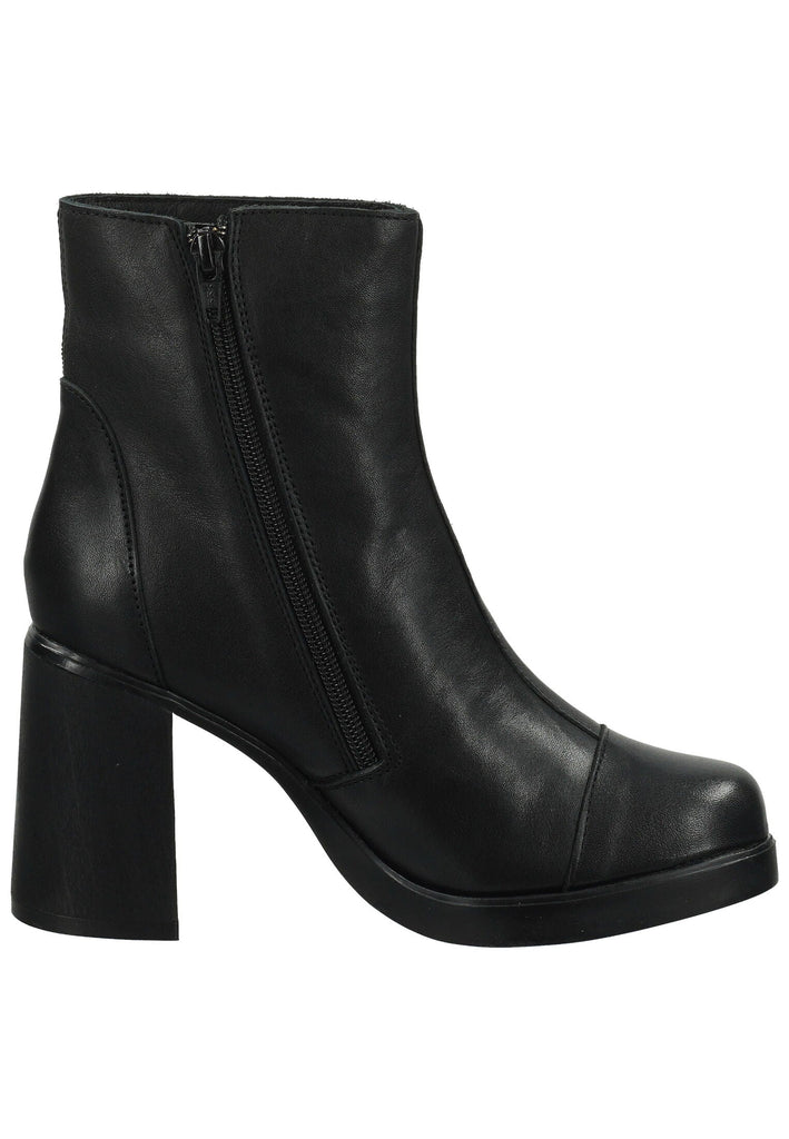 FLY London Stiefelette Leder Schwarz