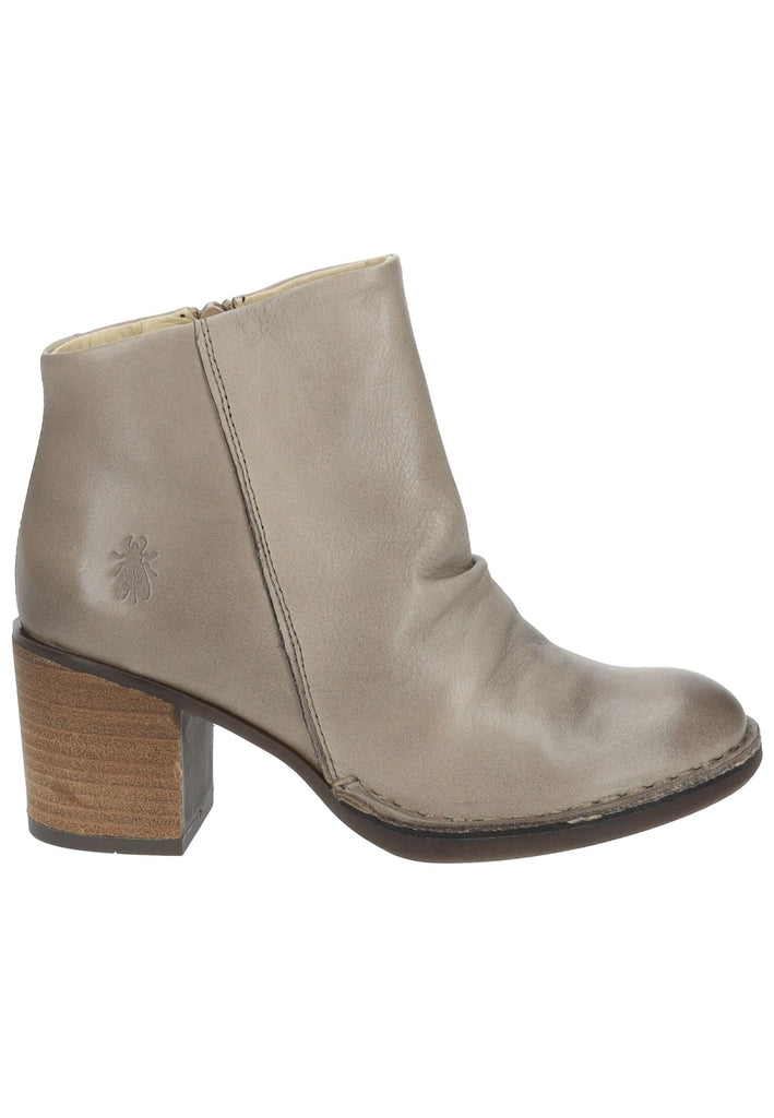 FLY London Stiefelette Leder Taupe